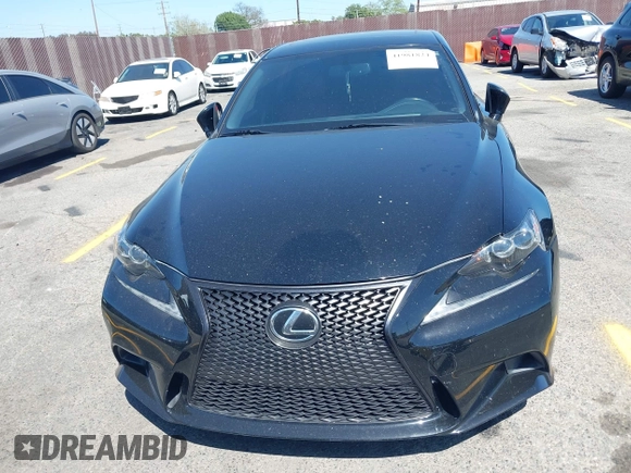 2015 Lexus IS 250 with VIN JTHBF1D25F5082214, listed as a IAAI auction lot 41981824 with 112,115 mi miles. Bid and sale history available at carsss.com. Image 12.