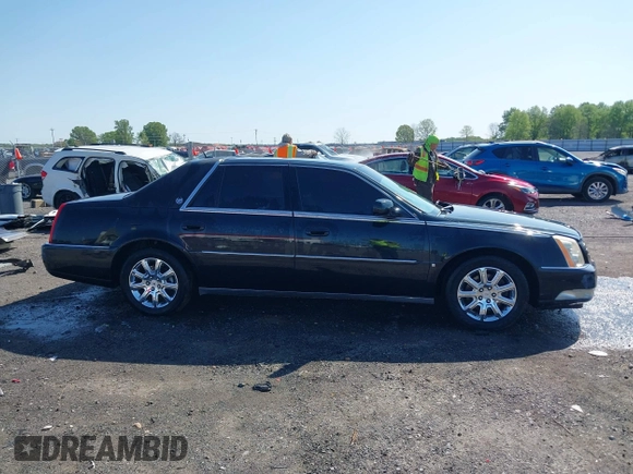 2008 Cadillac DTS 1SC with VIN 1G6KD57Y08U184384, listed as a IAAI auction lot 41974882 with 158,372 mi miles and . Bid and sale history available at carsss.com. Image 13.