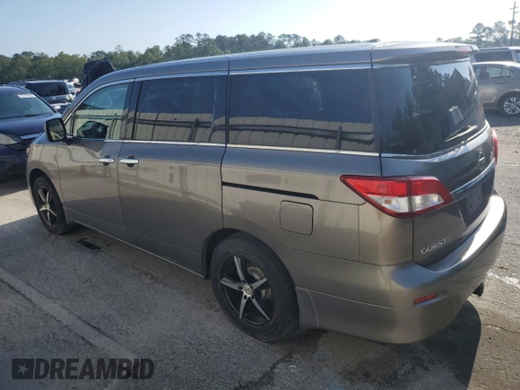 2015 Nissan Quest SV z VIN JN8AE2KP8F9127941, wystawiony jako Copart lot #61378405 z przebiegiem 184 944 mil mil oraz Czysty tytuł • Clean title. Historia ofert i sprzedaży dostępna na DreamBid. Obrazek 2.