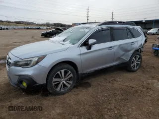 2018 Subaru Outback Limited with VIN 4S4BSENC4J3231501, listed as a Copart auction lot 48344835 with 77,017 mi miles and Salvage title. Bid and sale history available at DreamBid. Image 1.