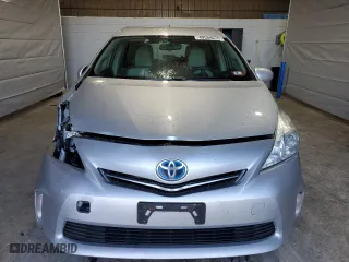 2012 Toyota Prius v Two with VIN JTDZN3EU9C3024743, listed as a Copart auction lot 49588635 with 195,678 mi miles and Salvage Title. Bid and sale history available at carsss.com. Image 5.