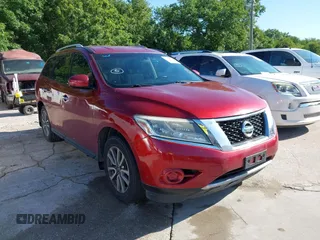 2014 Nissan Pathfinder S z VIN 5N1AR2MN8EC730140, wystawiony jako IAAI lot #42242155 z przebiegiem 167 181 mil mil oraz . Historia ofert i sprzedaży dostępna na DreamBid. Obrazek 1.