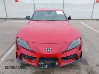 2024 Toyota Supra 3.0 with VIN WZ1DB0G03RW066541, listed as a IAAI auction lot 42520943 with 12,285 mi miles and . Bid and sale history available at DreamBid. Image 6.