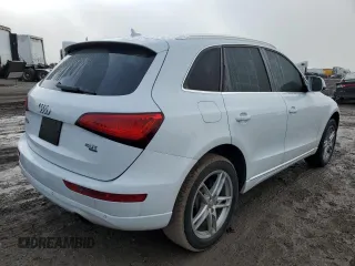 2014 Audi Q5 Premium Plus with VIN WA1LFAFPXEA082191, listed as a Copart auction lot 85557914 with 130,037 mi miles and Salvage Title. Bid and sale history available at carsss.com. Image 3.