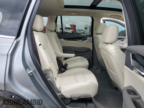 2024 Cadillac XT6 FWD Premium Luxury with VIN 1GYKPCRS2RZ741375, listed as a Copart auction lot 54308865 with 9,932 mi miles and Salvage title. Bid and sale history available at DreamBid. Image 11.