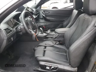 2018 BMW 2 Series 230i xDrive with VIN WBA2K1C53JVD41302, listed as a Copart auction lot 79075064 with 0 mi miles and Salvage Title. Bid and sale history available at carsss.com. Image 7.