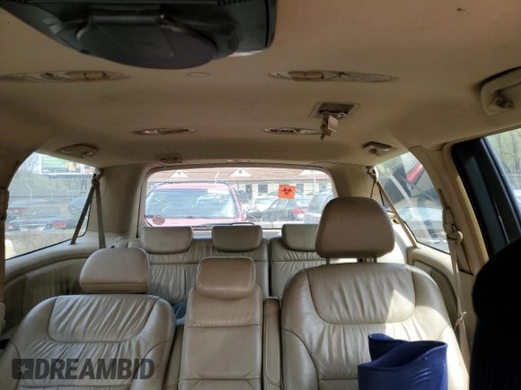 2006 Honda Odyssey EX-L with VIN 5FNRL38686B441345, listed as a Copart auction lot 53683965 with 0 mi miles and Salvage Title. Bid and sale history available at carsss.com. Image 10.