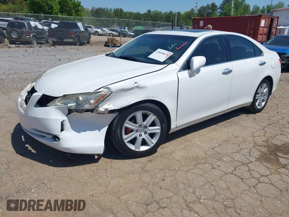 2008 Lexus ES 350 with VIN JTHBJ46G882270626, listed as a IAAI auction lot 42038634 with 175,709 mi miles. Bid and sale history available at carsss.com. Image 19.
