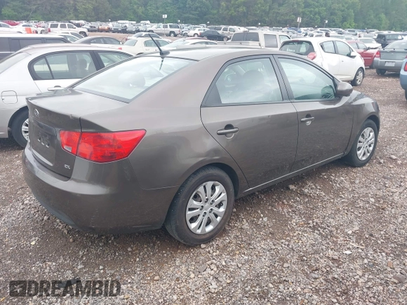 2013 Kia Forte EX with VIN KNAFU4A25D5719014, listed as a IAAI auction lot 42079529 with 222,801 mi miles. Bid and sale history available at carsss.com. Image 4.