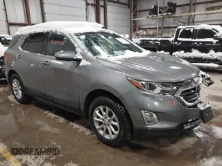 2018 Chevrolet Equinox LT with VIN 3GNAXSEVXJL112817, listed as a IAAI auction lot 41323928 with 108,010 mi miles. Bid and sale history available at carsss.com. Image 1.
