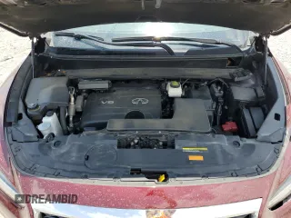 2020 Infiniti QX60 Luxe with VIN 5N1DL0MM5LC501051, listed as a Copart auction lot 61368415 with 91,558 mi miles and Salvage title. Bid and sale history available at DreamBid. Image 12.