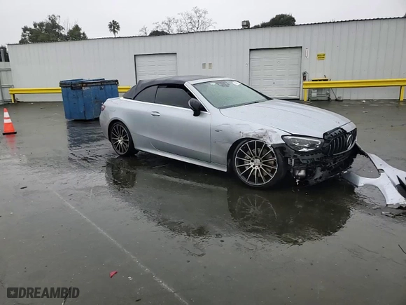 2021 Mercedes-Benz E-Class AMG E 53 with VIN W1K1K6BB6MF160330, listed as a Copart auction lot 43015875 with 23,383 mi miles and Salvage Title. Bid and sale history available at carsss.com. Image 10.