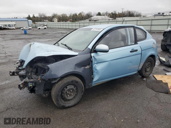 2011 Hyundai Accent GS z VIN KMHCM3AC7BU201140, wystawiony jako Copart lot #52757065 z przebiegiem Nie podano mil oraz Szkoda całkowita • Salvage title. Historia ofert i sprzedaży dostępna na DreamBid. Obrazek 1.
