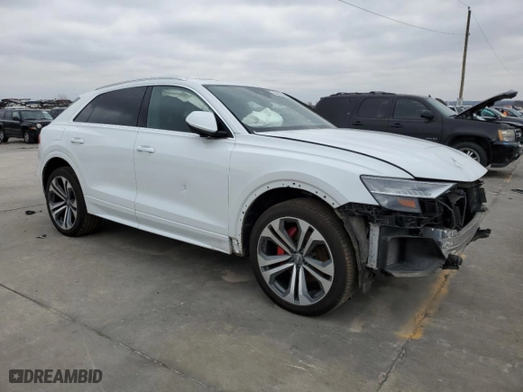 2019 Audi Q8 Prestige with VIN WA1CVAF16KD045762, listed as a Copart auction lot 36052363 with 0 mi miles. Bid and sale history available at carsss.com. Image 4.