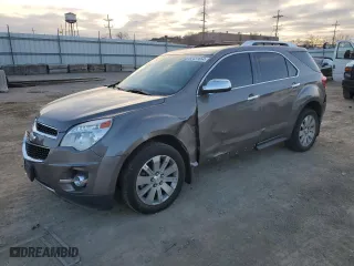 2011 Chevrolet Equinox LT w/2LT with VIN 2CNFLNECXB6319977, listed as a Copart auction lot 48241185 with 145,966 mi miles and Salvage Title. Bid and sale history available at carsss.com. Image 1.