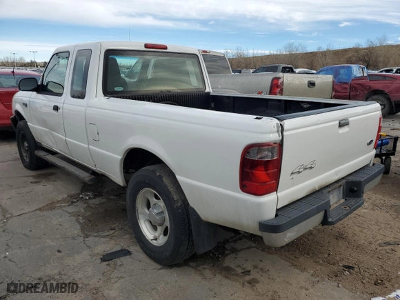 2005 Ford Ranger XLT with VIN 1FTZR45EX5PA91088, listed as a Copart auction lot 85340124 with 166,356 mi miles and Salvage Title. Bid and sale history available at carsss.com. Image 2.