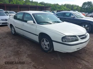 2002 Chevrolet Impala z VIN 2G1WF55E429107757, wystawiony jako IAAI lot #42175803 z przebiegiem 229 520 mil mil oraz . Historia ofert i sprzedaży dostępna na DreamBid. Obrazek 1.
