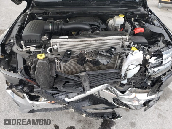 2022 Ram 1500 Laramie with VIN 1C6SRFJT4NN300006, listed as a Copart auction lot 54976775 with 61,436 mi miles and Salvage title. Bid and sale history available at DreamBid. Image 11.