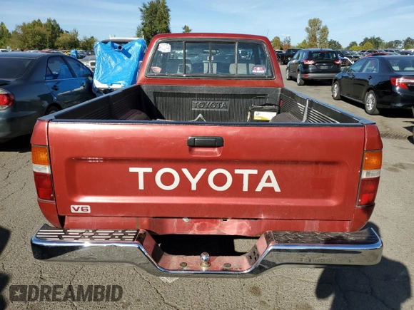 1993 Toyota Pickup DLX с VIN 4TAVN13D3PZ126673, выставлен на аукционе Copart как лот 72375914 с пробегом 197 409 миль миль и Списание • Salvage title. История ставок и продаж доступна на DreamBid. Изображение 6.