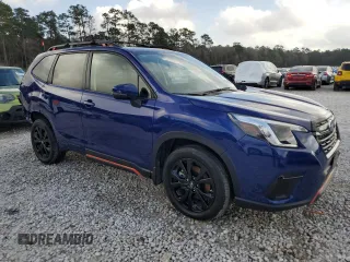 2024 Subaru Forester Sport with VIN JF2SKAGC1RH461250, listed as a Copart auction lot 44446605 with 12,527 mi miles and Salvage Title. Bid and sale history available at carsss.com. Image 4.