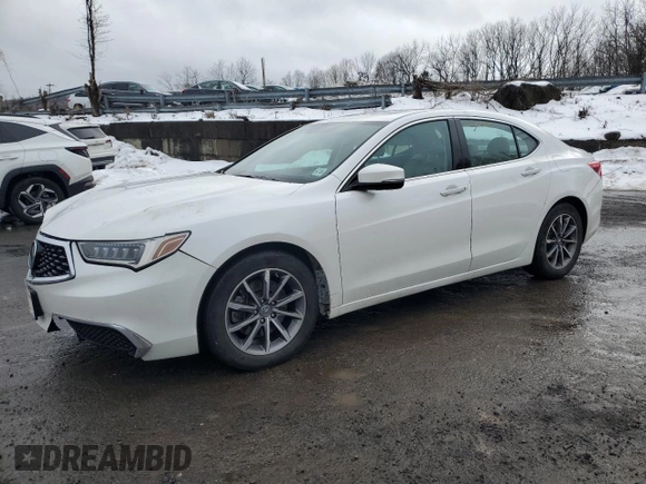 2020 Acura TLX with VIN 19UUB1F3XLA013194, listed as a Copart auction lot 45175525 with 61,071 mi miles and Salvage Title. Bid and sale history available at carsss.com. Image 1.