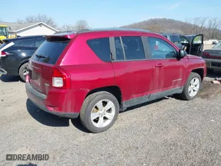 2012 Jeep Compass Latitude with VIN 1C4NJDEB2CD655908, listed as a IAAI auction lot 41768338 with 115,157 mi miles. Bid and sale history available at carsss.com. Image 4.