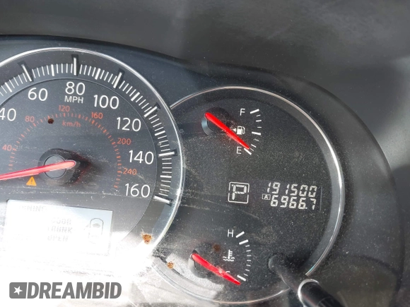 2013 Nissan Maxima S with VIN 1N4AA5AP6DC841261, listed as a IAAI auction lot 41673912 with 191,500 mi miles and . Bid and sale history available at DreamBid. Image 7.