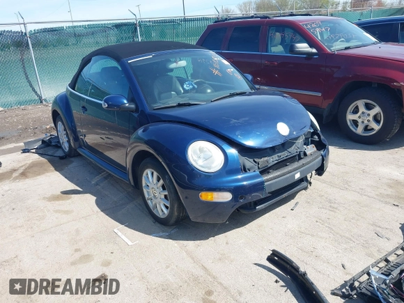 2005 Volkswagen Beetle GLS с VIN 3VWCM31Y15M316192, выставлен на аукционе IAAI как лот 42092912 с пробегом 122 212 миль миль и . История ставок и продаж доступна на DreamBid. Изображение 1.