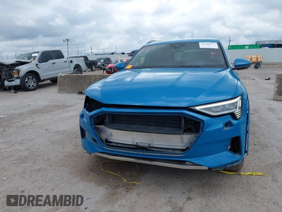 2019 Audi e-tron Prestige with VIN WA1VAAGE7KB005479, listed as a IAAI auction lot 42368177 with 30,736 mi miles and . Bid and sale history available at DreamBid. Image 12.