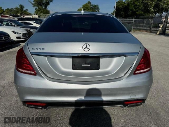 2017 Mercedes-Benz S 550 with VIN WDDUG8CB9HA332278, listed as a Copart auction lot 86728264 with 107,932 mi miles and Salvage Title. Bid and sale history available at carsss.com. Image 6.