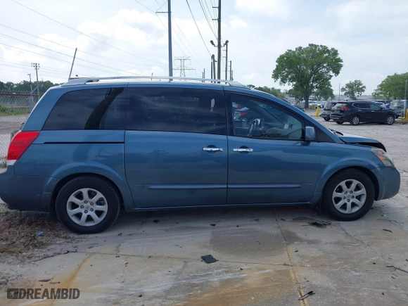 2008 Nissan Quest S with VIN 5N1BV28U98N114957, listed as a IAAI auction lot 41884382 with 146,779 mi miles. Bid and sale history available at carsss.com. Image 13.