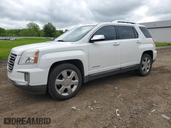 2016 GMC Terrain SLT z VIN 2GKFLPE32G6209310, wystawiony jako Copart lot #56629105 z przebiegiem 131 509 mil mil oraz Szkoda całkowita • Salvage title. Historia ofert i sprzedaży dostępna na DreamBid. Obrazek 1.