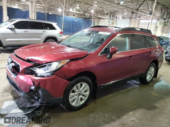2019 Subaru Outback Premium with VIN 4S4BSAFC9K3234855, listed as a Copart auction lot 51136775 with 102,361 mi miles and Clean Title. Bid and sale history available at carsss.com. Image 1.