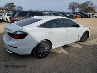 2022 Honda Insight Touring with VIN 19XZE4F92NE007889, listed as a Copart auction lot 48177315 with 25,824 mi miles and Salvage Title. Bid and sale history available at DreamBid. Image 3.