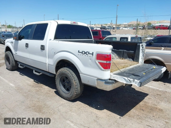2013 Ford F-150 XL with VIN 1FTFW1ET1DFC20347, listed as a IAAI auction lot 42067294 with 168,596 mi miles. Bid and sale history available at carsss.com. Image 3.