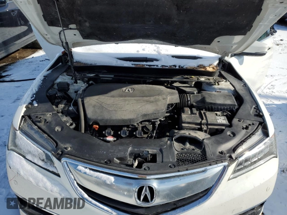 2017 Acura TLX V6 w/Advance Pkg with VIN 19UUB2F77HA006302, listed as a Copart auction lot 44262925 with 87,313 mi miles and Clean title. Bid and sale history available at DreamBid. Image 11.