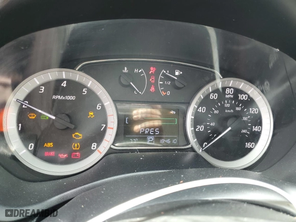 2013 Nissan Sentra SR with VIN 3N1AB7AP1DL778645, listed as a Copart auction lot 49945335 with 184,610 mi miles and Salvage Title. Bid and sale history available at carsss.com. Image 9.