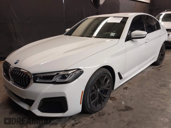 2023 BMW 5 Series 540i xDrive with VIN WBA73BJ02PWY05549, listed as a IAAI auction lot 41394060 with 15,946 mi miles and . Bid and sale history available at carsss.com. Image 21.