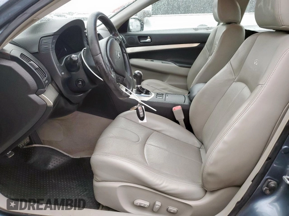 2008 Infiniti G35 Journey with VIN JNKBV61EX8M226024, listed as a Copart auction lot 60492915 with 172,313 mi miles and Salvage title. Bid and sale history available at DreamBid. Image 7.