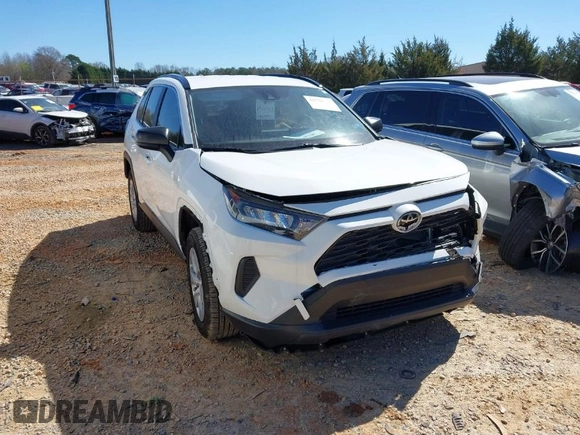 2019 Toyota RAV4 LE with VIN JTMH1RFV1KD004173, listed as a IAAI auction lot 41776179 with 79,490 mi miles. Bid and sale history available at carsss.com. Image 1.