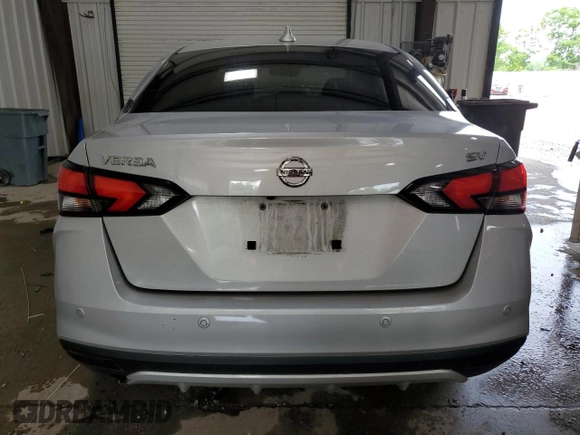 2021 Nissan Versa SV with VIN 3N1CN8EV5ML835699, listed as a Copart auction lot 60232705 with 84,306 mi miles and Salvage title. Bid and sale history available at DreamBid. Image 6.