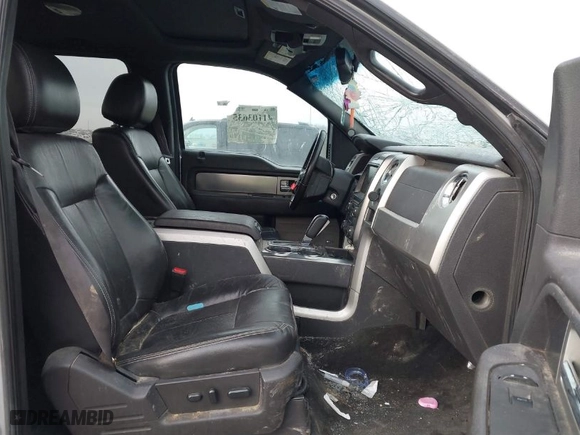 2013 Ford F-150 XL with VIN 1FTFW1ET8DFB81319, listed as a IAAI auction lot 41103635 with 218,615 mi miles. Bid and sale history available at carsss.com. Image 5.