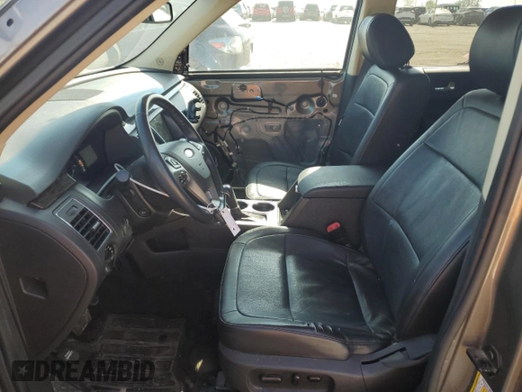 2014 Ford Flex SEL z VIN 2FMGK5C8XEBD43259, wystawiony jako Copart lot #56129285 z przebiegiem 142 203 mil mil oraz Szkoda całkowita • Salvage title. Historia ofert i sprzedaży dostępna na DreamBid. Obrazek 7.
