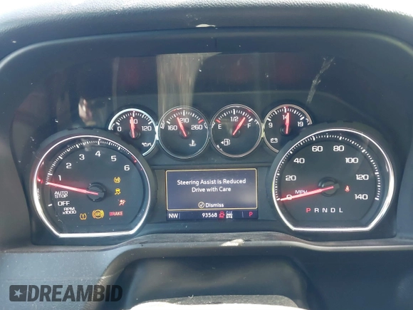 2019 Chevrolet Silverado 1500 LT Trail Boss with VIN 1GCPYFED4KZ362014, listed as a IAAI auction lot 40448826 with 93,568 mi miles and . Bid and sale history available at DreamBid. Image 7.