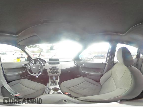 2008 Ford Focus SE with VIN 1FAHP35N98W267284, listed as a Copart auction lot 53380885 with 184,900 mi miles and Salvage Title. Bid and sale history available at DreamBid. Image 13.