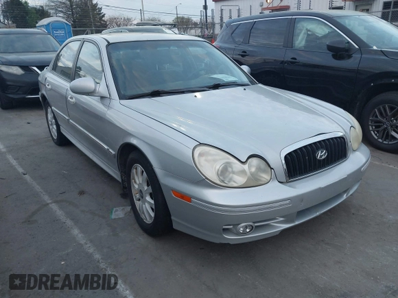 2003 Hyundai Sonata GLS with VIN KMHWF35H23A902622, listed as a IAAI auction lot 41914230 with 138,312 mi miles. Bid and sale history available at carsss.com. Image 1.