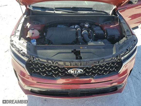 2021 Kia Sorento SX with VIN 5XYRK4LFXMG052843, listed as a Copart auction lot 49823625 with 38,474 mi miles and Salvage Title. Bid and sale history available at carsss.com. Image 12.
