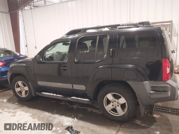 2005 Nissan Xterra S with VIN 5N1AN08U95C633157, listed as a IAAI auction lot 41277946 with 213,067 mi miles. Bid and sale history available at carsss.com. Image 14.