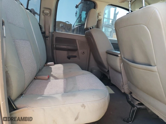 2007 Dodge Ram 1500 SLT with VIN 1D7HU18207J620165, listed as a Copart auction lot 52049735 with 201,267 mi miles and Salvage Title. Bid and sale history available at carsss.com. Image 10.