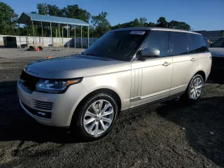 2014 Land Rover Range Rover HSE with VIN SALGS2WF8EA164266, listed as a Copart auction lot 57962545 with 105,622 mi miles and Salvage title. Bid and sale history available at DreamBid. Image 1.